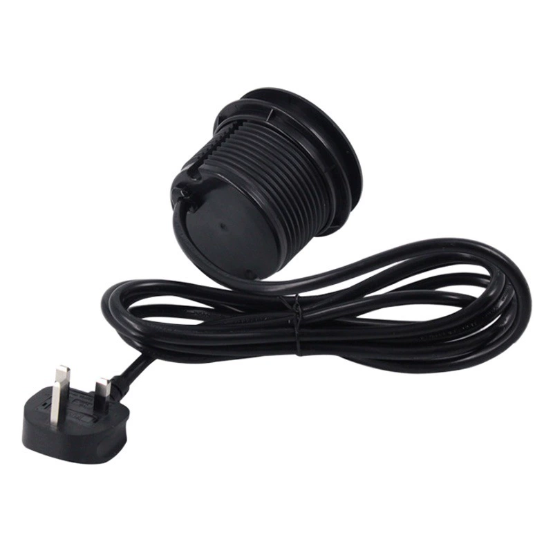 Врезанное вокруг гнезда ТыпеК 20В заряжателя УСБ гнезда Ци стола офиса беспроводного поручая круглого настольного