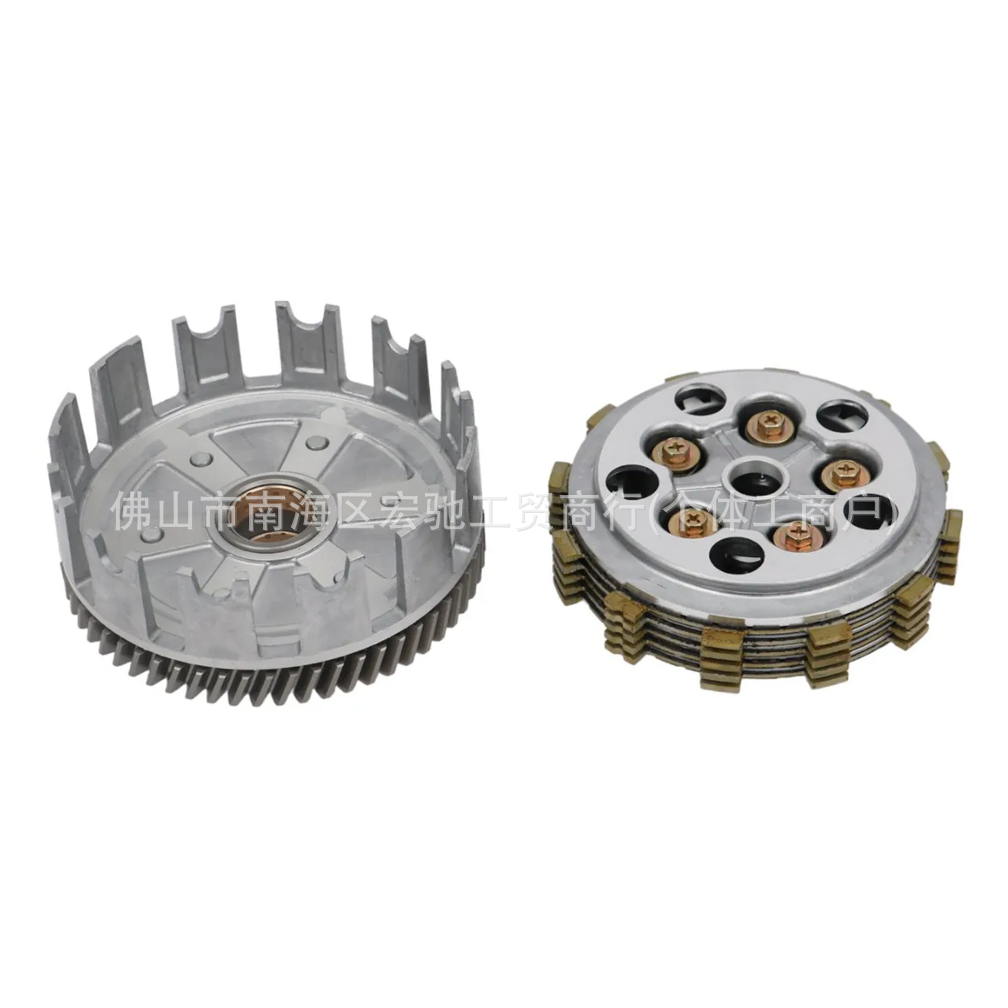 Cross-Border Supply of Motorcycle Parts Suitable for Suzuki Gs125 Gn125 Gz150 Clutch Assembly En125Hu