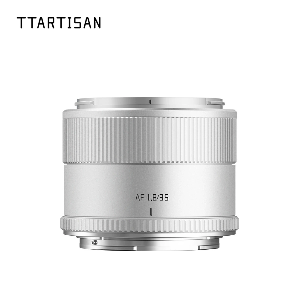 [Silver] AF-объектив TTArtisan 35 мм F1.8 II с автофокусом для Sony E-монтирования