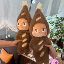 新款星星法棍抱枕毛绒玩具可爱创意天使亲肤柔软呆萌玩偶儿童陪伴