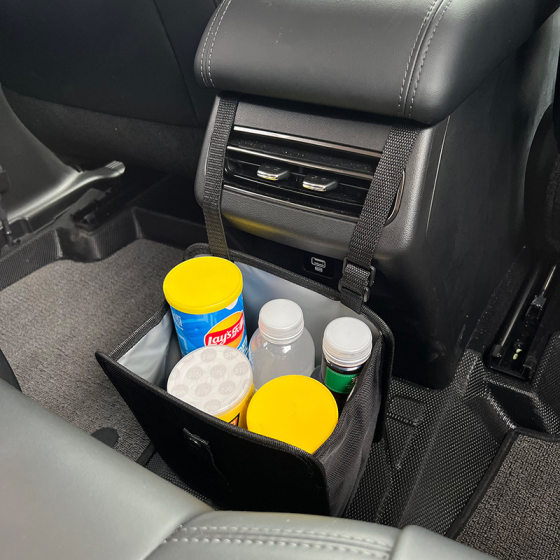 Car hanging type car trash can seat room storage universal foldable waterproof storage bag car accessories