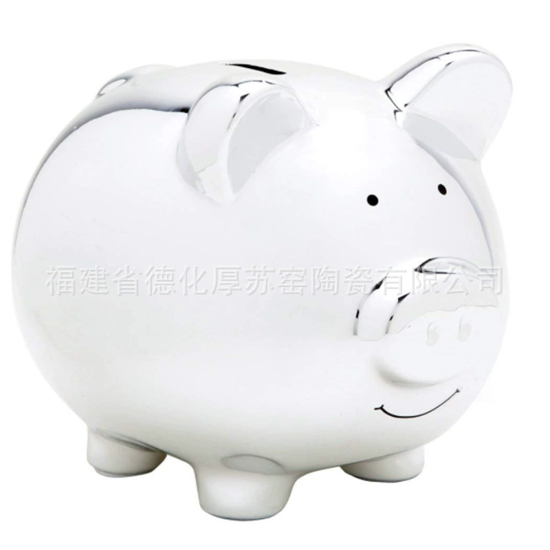 Дизайн для экспорта: керамическая копилка-единорог PIG BANK, детская копилка