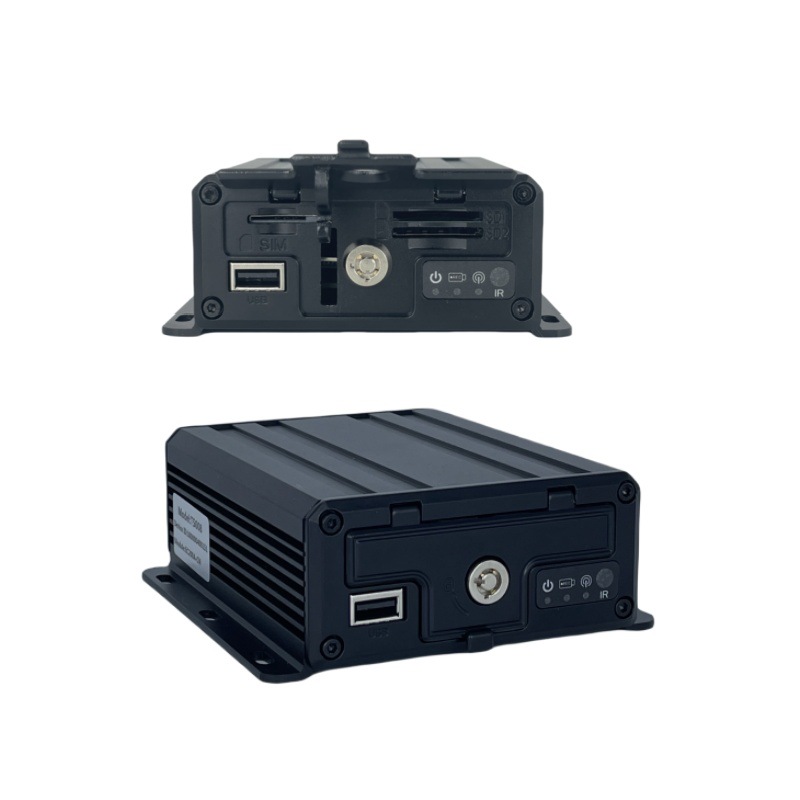 1080P4G 전체 네트워크 GPS 포지셔닝 트럭 트럭 엔지니어링 듀얼 SD 트럭 탑재 감시 HD 비디오 레코더