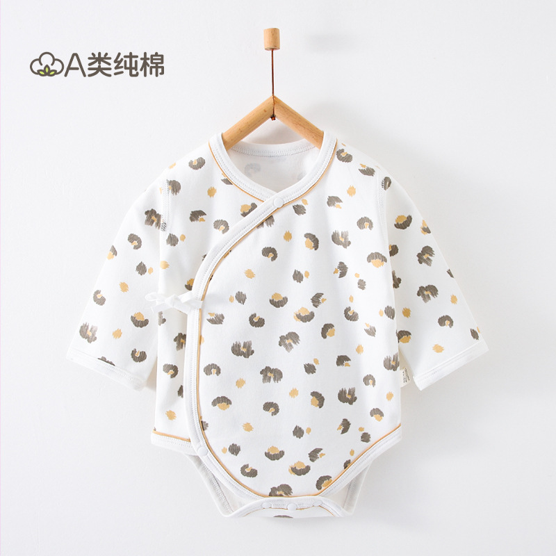 Ropa de bebé, ropa de rastreo para recién nacidos, ropa de bebé Anyang, ropa de bebé para bebés de cuatro estaciones, un abrigo de verano de algodón puro