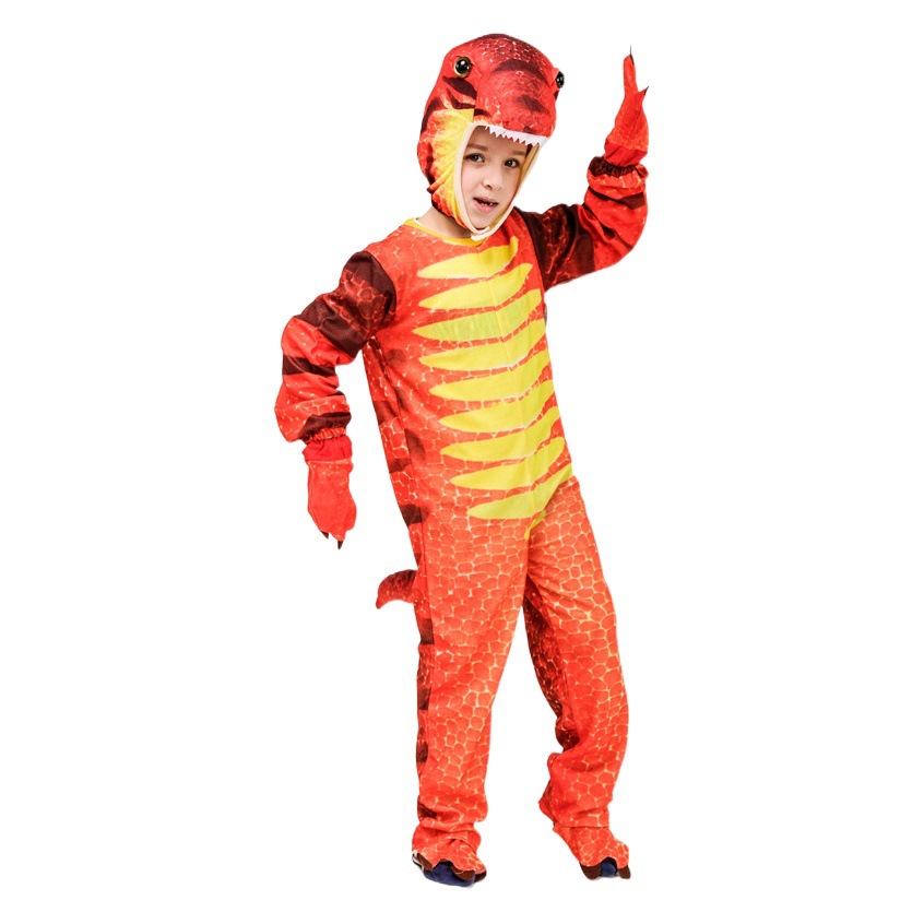 Disfraz de dinosaurio para niños para Halloween, disfraz de mascarada, disfraz de dinosaurio para fiestas de disfraces y juegos de rol. image 1