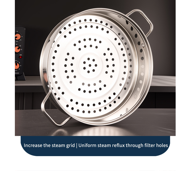 Stainless Steel Multifunctional Soup Pot And Steamer Cookware Set_voghion.com