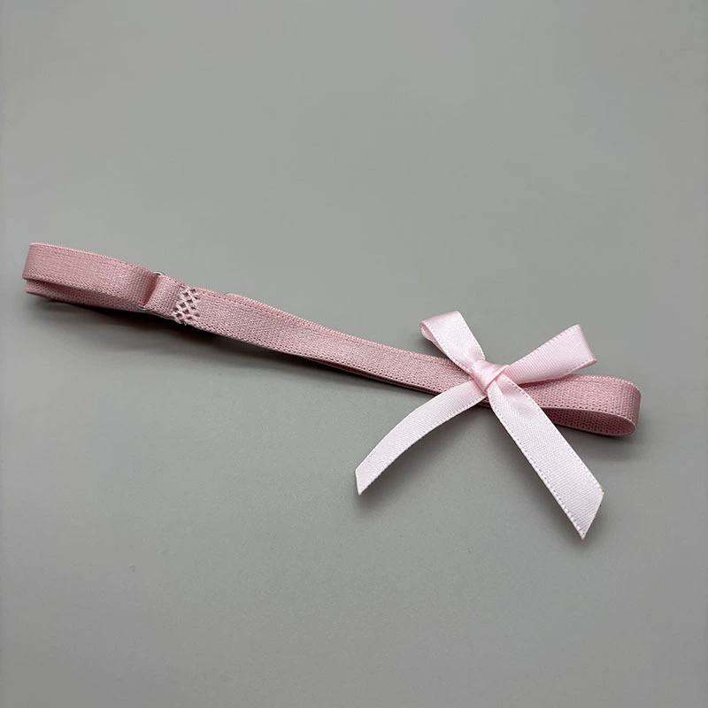 Leg Strap Bow Garter, Satin Ribbon Accessory, Adjustable One Size (Various Colors)