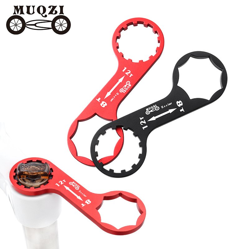 MUQZI mountain bike front fork shoulder cover wrench suitable for three extension XCM/XCR/XCT/RST removal tool