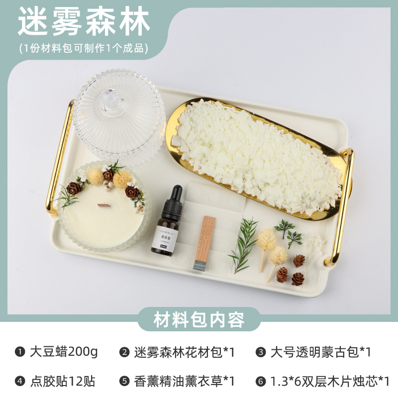 Paquete de materiales de flores secas de banana, paquete de paquetes