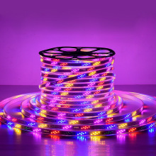 跑马灯带led七彩户外变色超亮防水门头招牌室外霓虹灯条闪烁220V