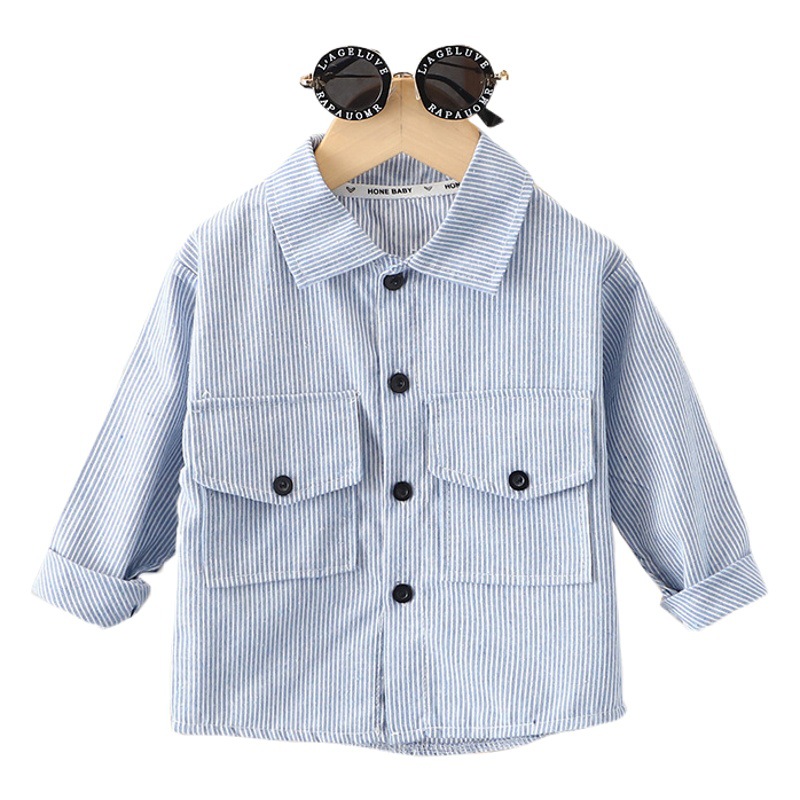 Camisa DE LOS NIÑOS 2023 nueva primavera bebé de manga larga de moda ropa para niños camisa casual primavera y otoño