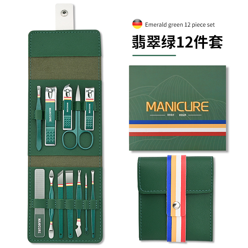 Kit de cortador de uñas, regalo para el hogar, alicates de uñas, cortadores de uñas, herramientas de cortador de uñas de piel muerta, pedicura image 17