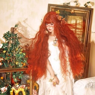 ���L�ٰl�ټtɫ�L���l1m���L�llolita��ë��cos�f�Ì���ȫ�^��ʽ