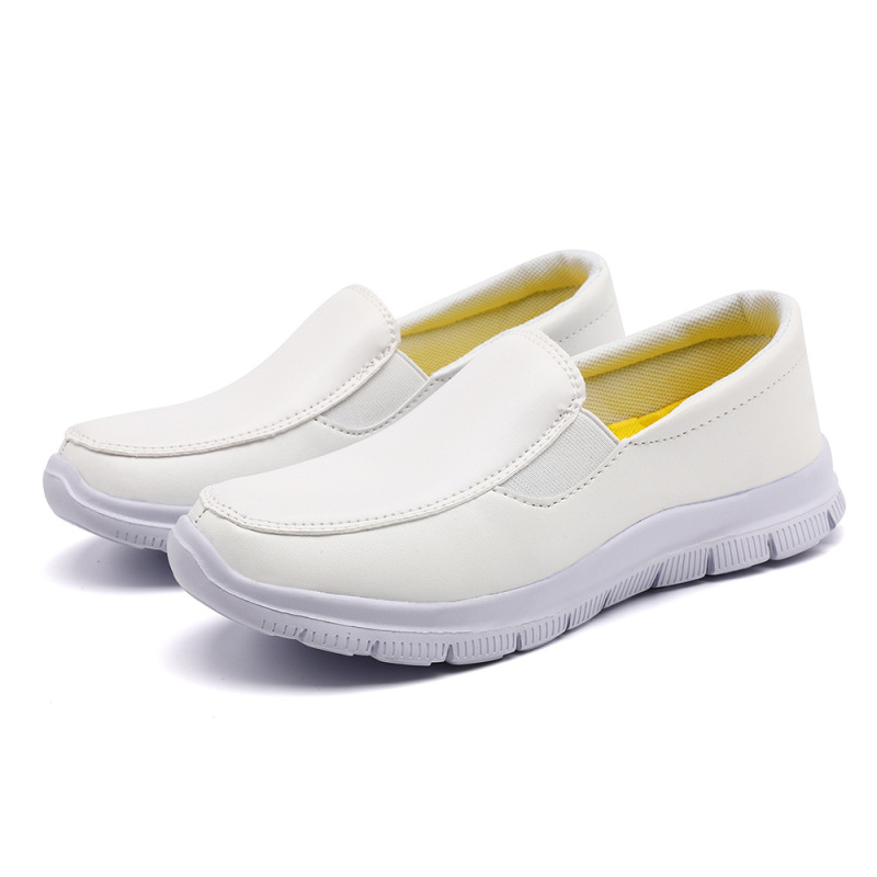 Cross-Border New Md Sole Lightweight Flat White Sneakers Nurse Women's Shoes Platform Shoes Women's Sneakers