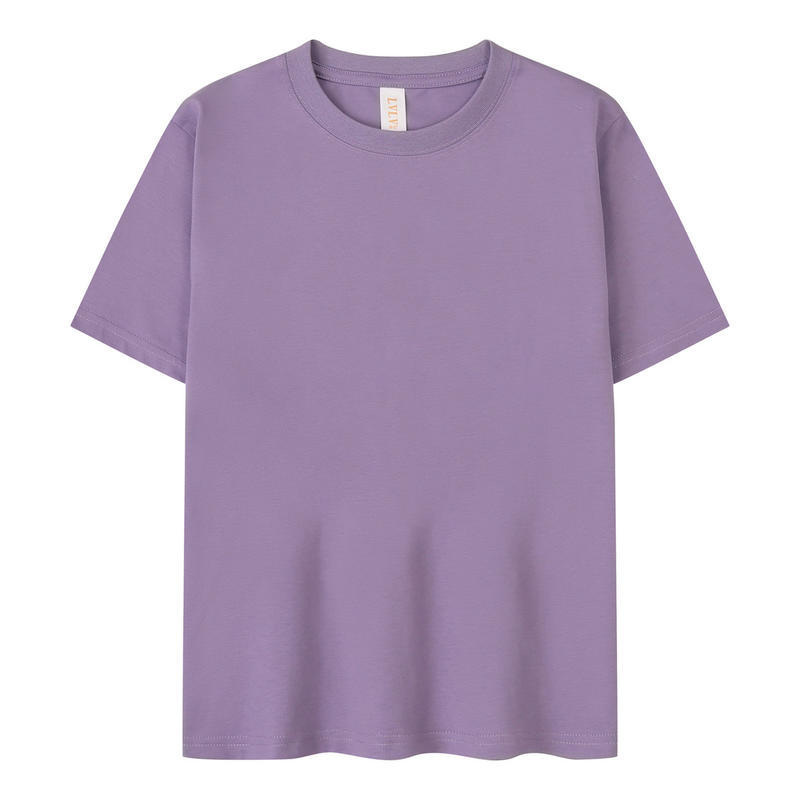 Solona camiseta para niños transfronteriza talla grande de moda manga corta suelta cuello redondo media manga camiseta de algodón helado logo impreso personalizado