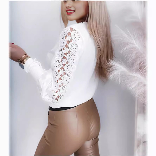 Lace long-sleeve