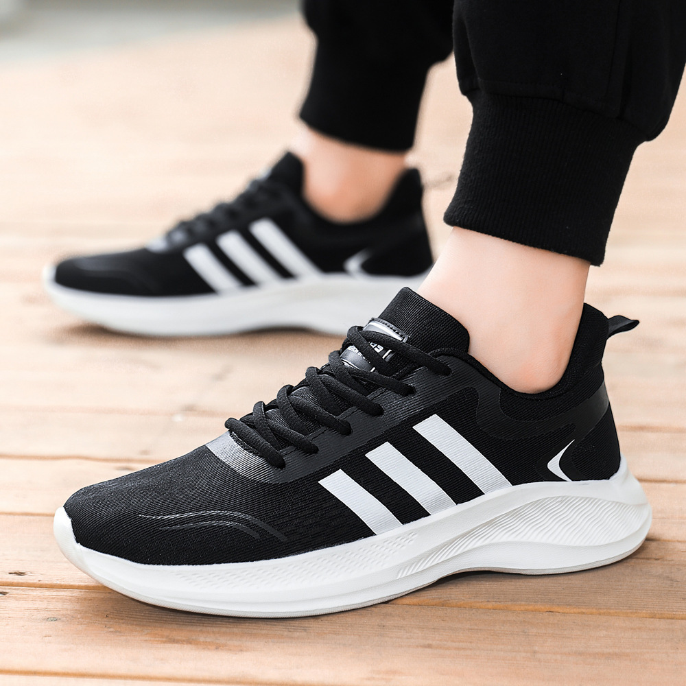 Primavera de nuevos zapatos deportivos para parejas delgados y transpirables, zapatos de correr casuales de suela suave, zapatos cómodos y resistentes al desgaste