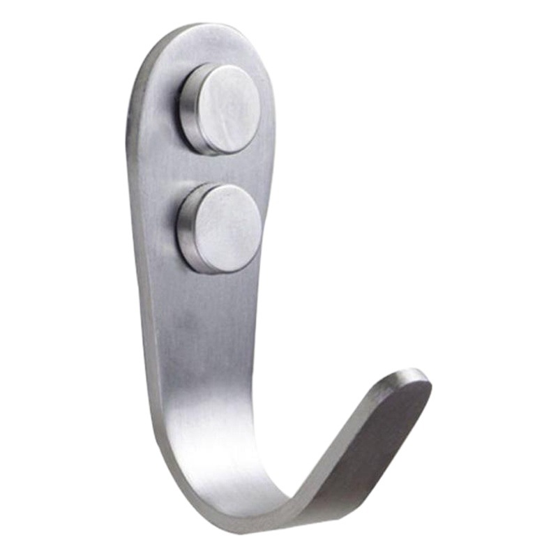 Gancho de ropa de acero inoxidable gancho único gancho de ropa sólida gancho familiar Hotel cocina baño colgando gancho de ropa