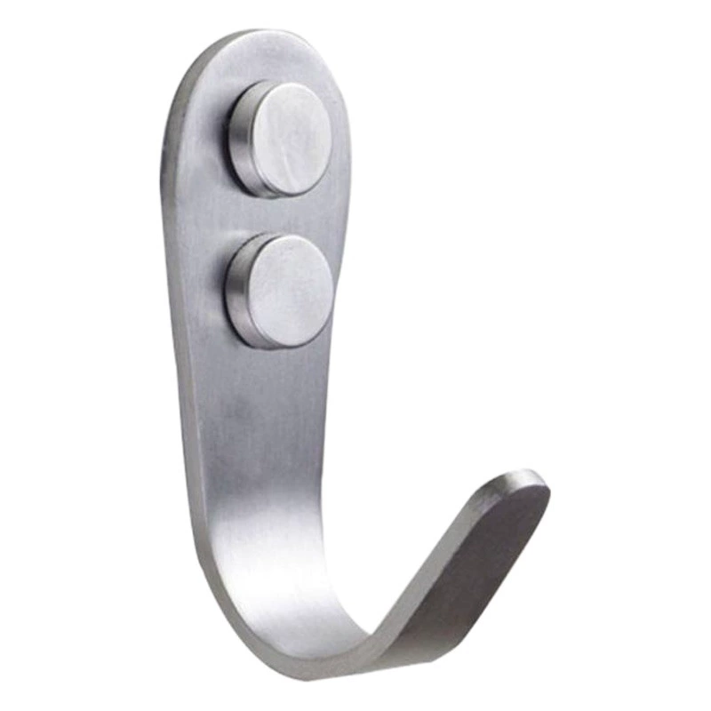 Черный из нержавеющей стали один крюк, один крюк, один крюк, твердый крюк, семейная гостиница кухня, ванная, крючок