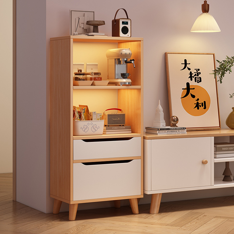 Bookshelf shelf floor multi-layer Storage bookcase home living room bedroom display cabinet TV cabinet storage cabinet