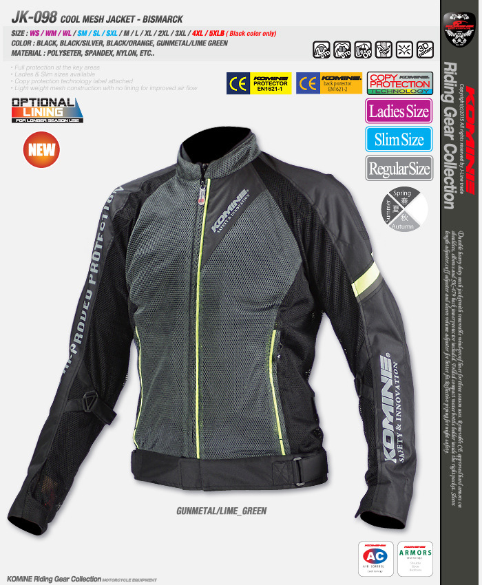 JK-098 motocicleta off-road chaqueta ciclismo ropa verano y otoño malla ciclismo ropa hombres y mujeres motocicleta ropa