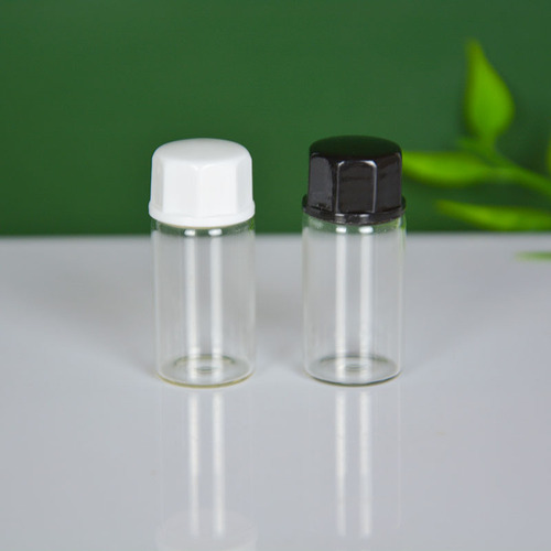 Transparent glass bottles 1ml 2ml 3ml 5ml liquid filling bottles, face cream bottles, trial size small bottles