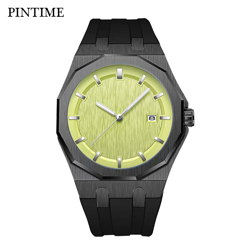 A generation of men's watches foreign trade version of the minimalist logo-free watches men's advanced waterproof niche watches