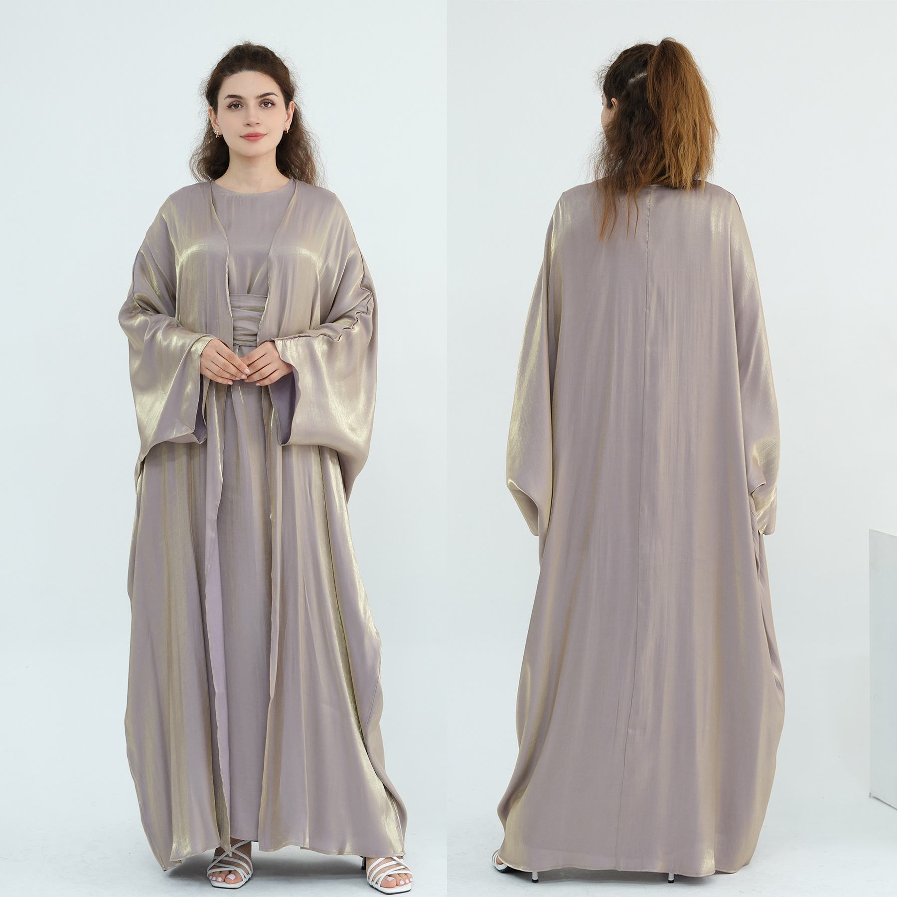 Elegant Solid Color Two Piece Set LR808_voghion.com