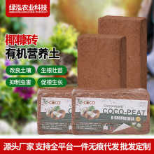 种花营养土椰糠椰土种菜高泡发吸水改善花土育苗椰砖山东厂家批发