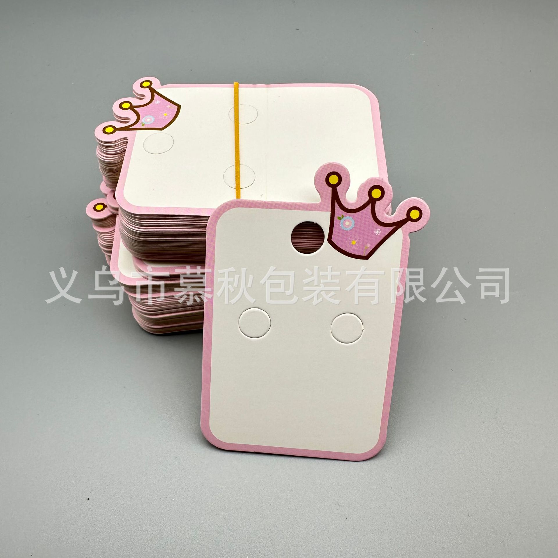 Tarjetas de papel de dibujos animados coloridos tarjetas de cabello nubes tarjetas Crown tarjetas de auriculares para niños tarjetas de pulsera de forma de dedo tarjetas de exhibición tarjetas de anillo