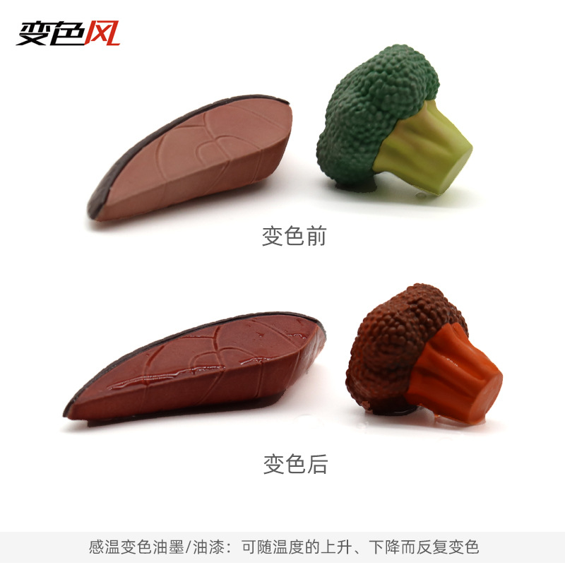 温变油墨 感温变色油墨 遇冷变色油墨 温变丝印油墨 手摸变色材料