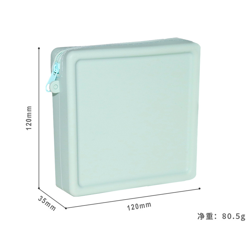 아쿠아 블루 스퀘어 백