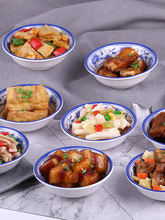 小碗菜模型米饭冒菜果蔬肉食物菜品摆盘饭馆拍摄道具川菜玩具
