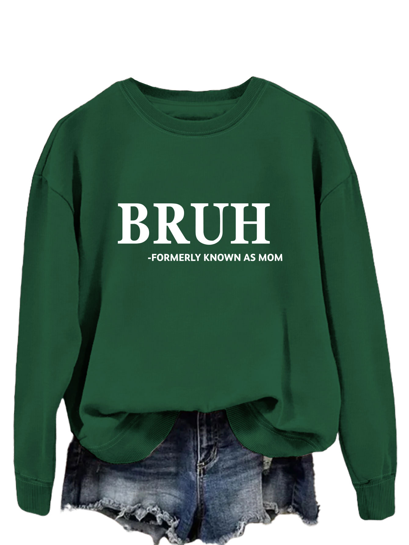 El bruh de manga larga de moda europeo y americano del todo-fósforo antes conocido como suéter del todo-Partido elegante transfronterizo de la mamá para las mujeres