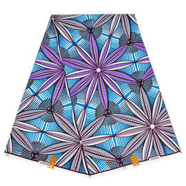 非洲民族蜡染印花面料双面几何印花非洲民族服饰面料现货6码起售