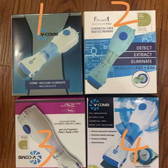 Pet head lice comb, flea comb, electric lice remover, physical cleaning accessories for removing lice eggs, lice catcher filter