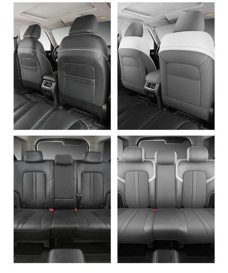 Special car seat covers and cushions for the Great Wall WEY Tank 300, suitable for all seasons, made of leather, full coverage seat covers