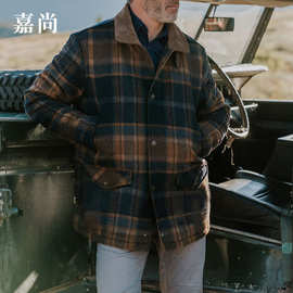 现货亚马逊ebay跨境爆款2026秋冬款男士外套宽松欧美夹克外套