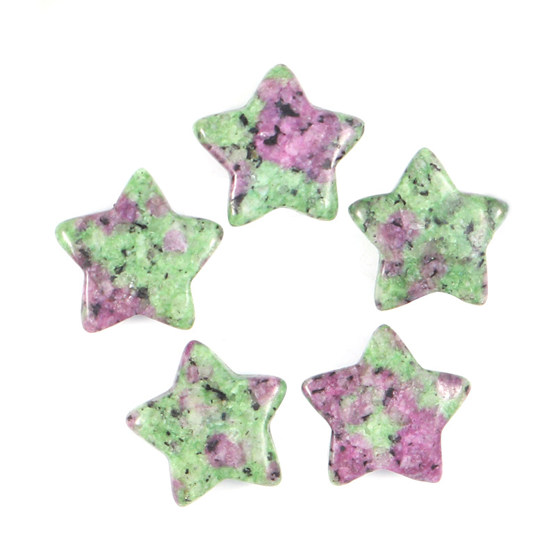 10g Weight Pendant Jewelry Making Type Natural Stone, Gem Inlay Material DIY Jewelry Accessories Classification 10 PCS/Package Quantity Gem, Agate Material Pentagram, Star Pattern Simple Style Style 10 PCS/Package Gem Agate Natural Stone Gem Pentagram Star Pendant DIY Jewelry Accessories 5