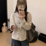 宽松显瘦秋季翻领开衫