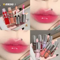Cappuvini Pure Lip Gloss Отбеливающий блеск для губ Lip Jelly Water Глянцевое зеркало Lip Glaze Glass Lip Lipstick CP363