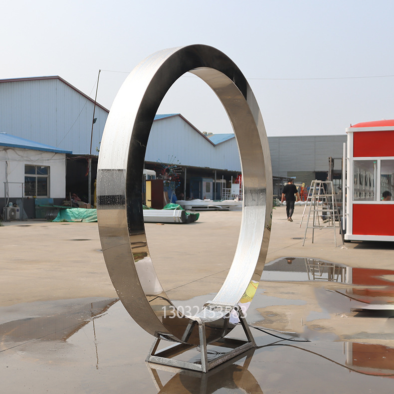 景区夏季雾化门水雾门烟雾门出租出售生产制作厂家可定制造型款式