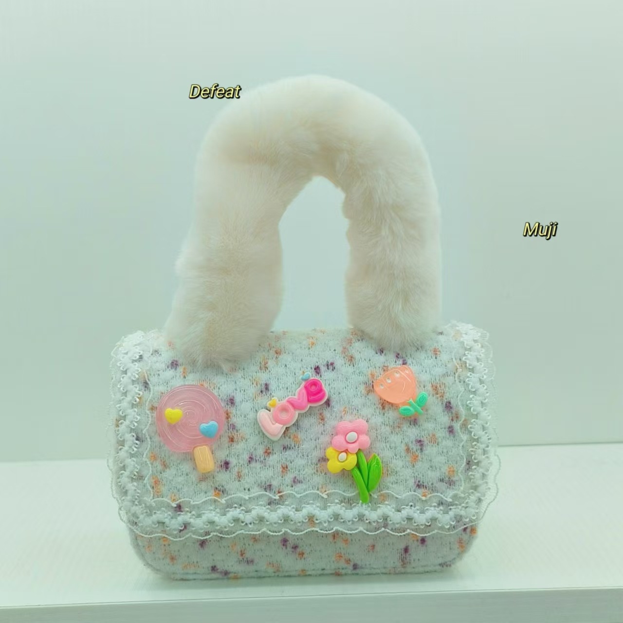 Bolso de peluche, bolso de hombro, bolso de mochila, bolso de cambio, bolso de accesorios, bolso de princesa, bolso de niños al por mayor