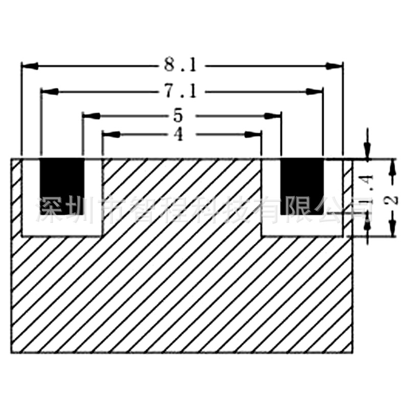 5697A 5697MHz 5490-5850MHz 陶瓷滤波器 PTL 8.6X4.6 拍前咨询