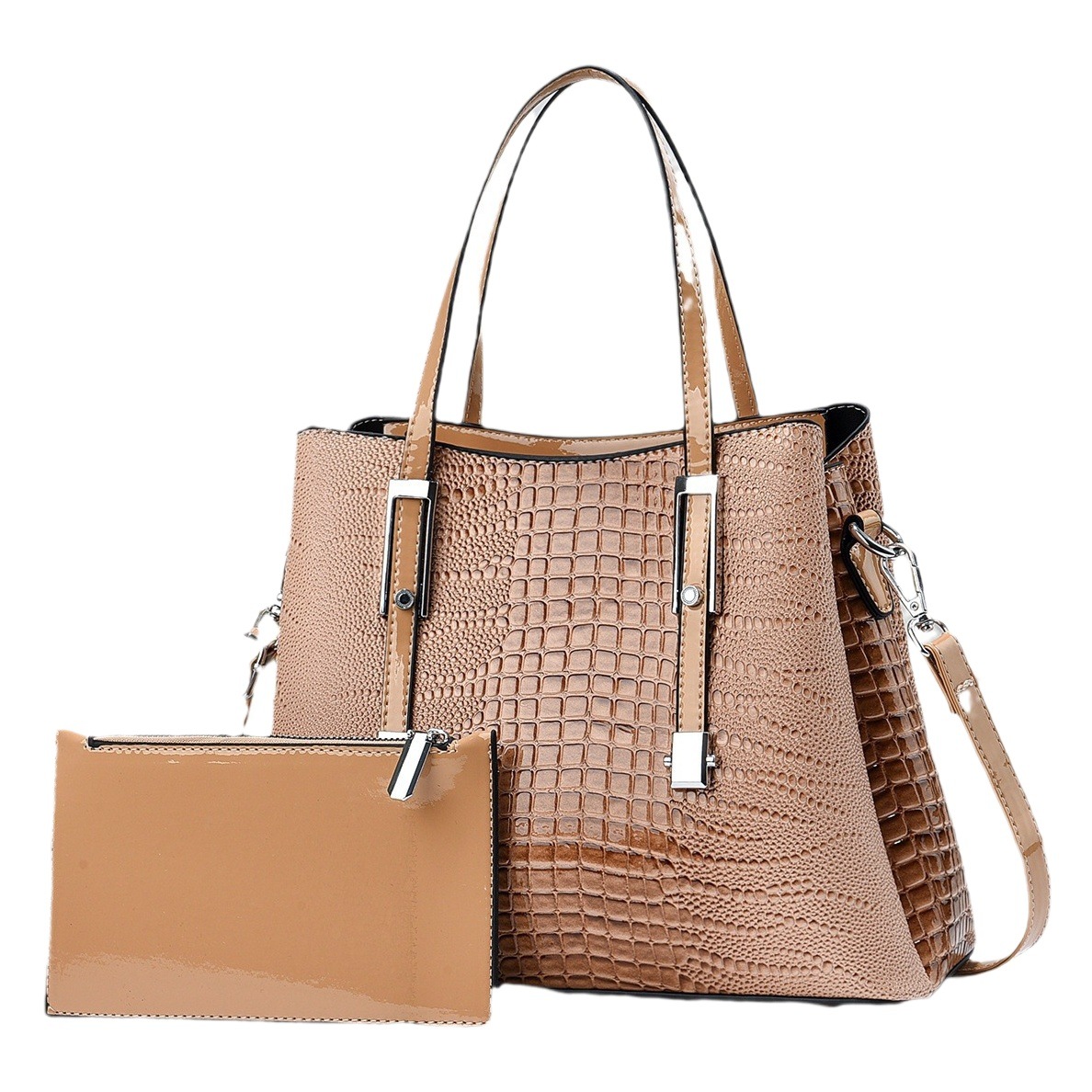 Bolso de Moda para Comercio Exterior, Bolso de Hombro Simple, Nuevo Bolso de Madre e Hija del Fabricante, Bolso Cruzado de Gran Capacidad, Moderno y Elegante para Mujer, 2025