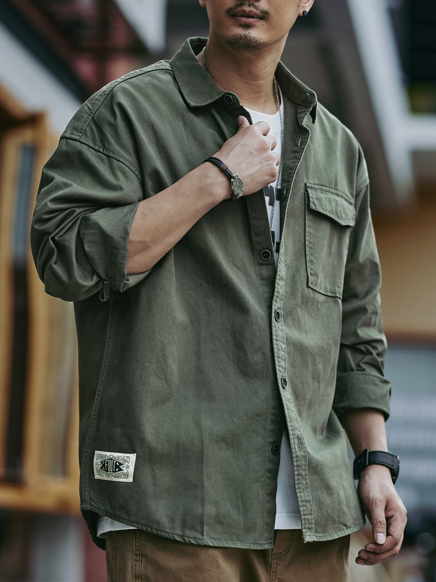 Japanese retro long-sleeve