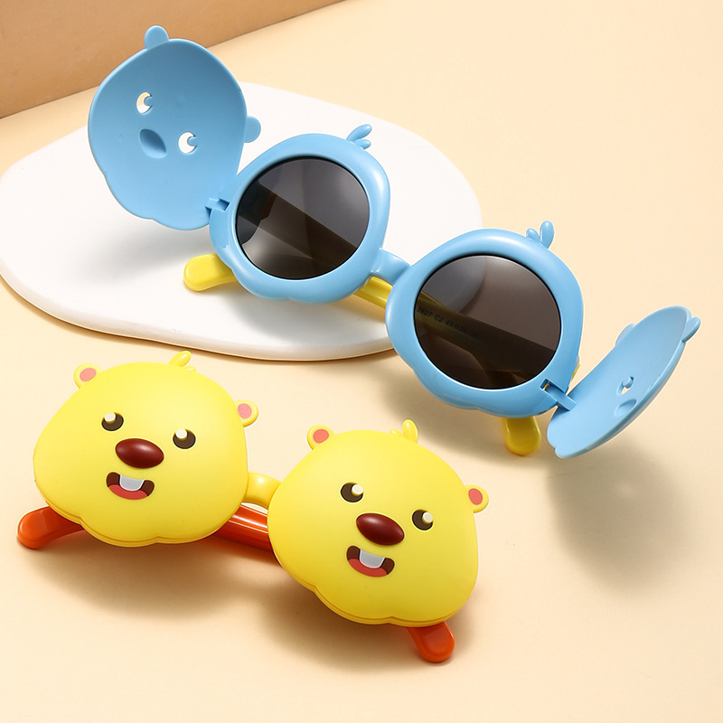 children's silicone cartoon cute sunglasses