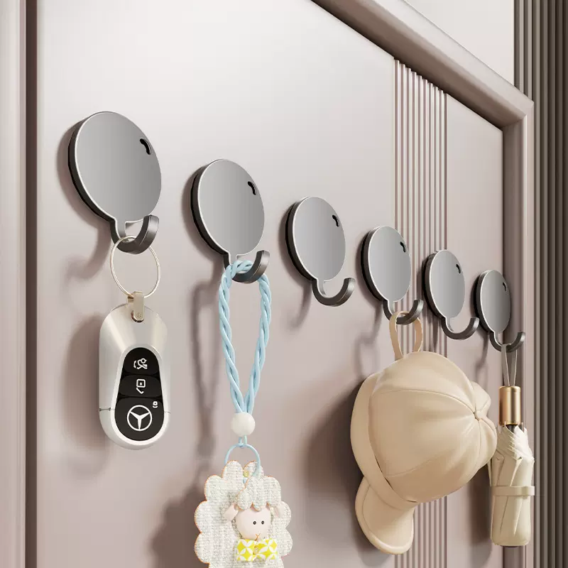 厨房冰箱门磁铁粘钩微波炉烤箱侧面厨具壁挂收纳钩子门后磁吸挂钩