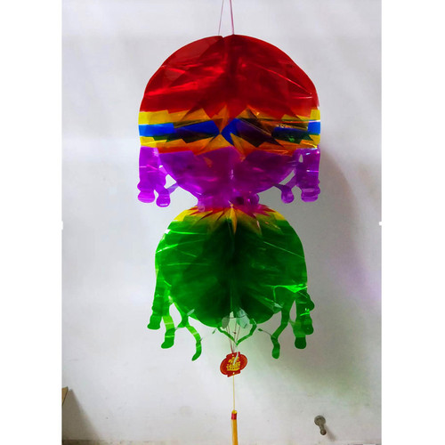 May Festival Dragon Boat Festival Gourd Crystal Rainbow Gourd Apple Peach Decorative Lanterns Various Kinds Manufacturer Wholesale