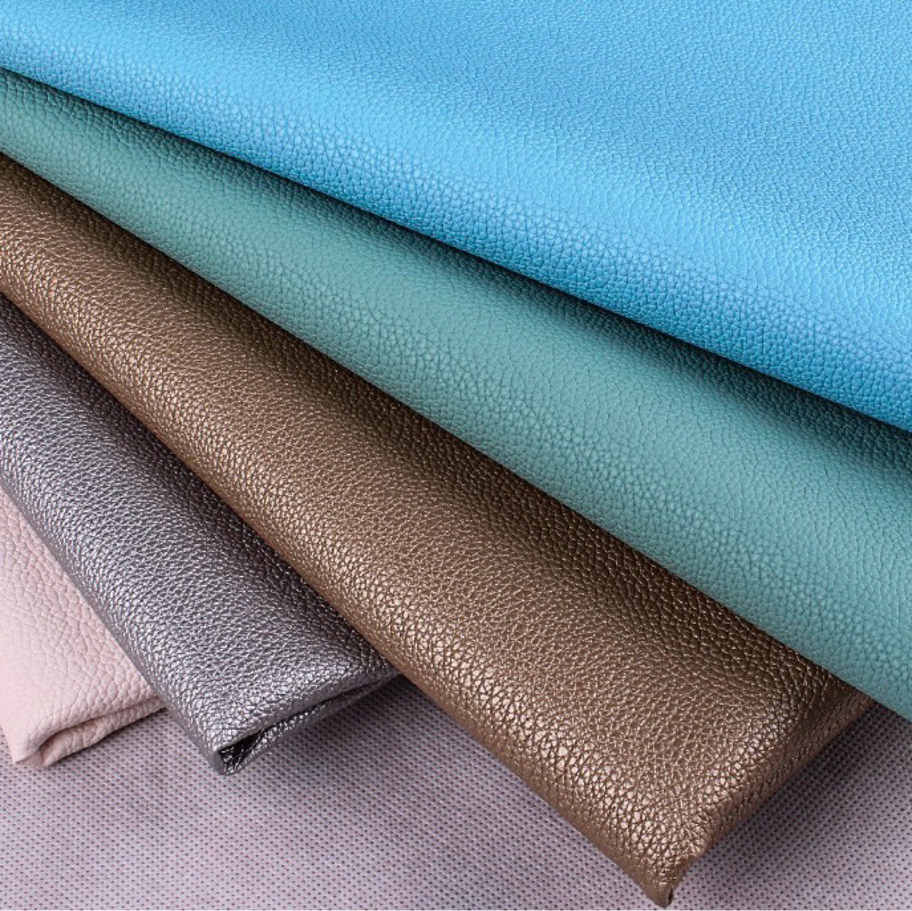 现货 9061环保小荔枝纹人造革沙发手袋箱包皮料0.7厚拉毛底pvc皮-阿里巴巴
